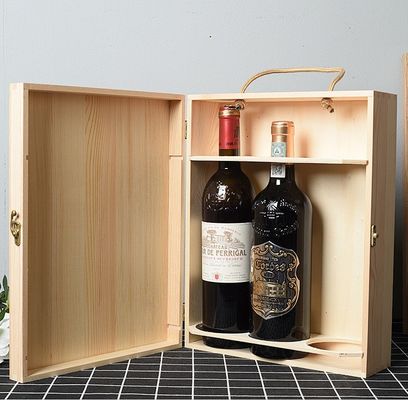 Одно кожаное красное вино набор бутылки упаковка бумажная коробка для настройки деревянная коробка для вина подарка