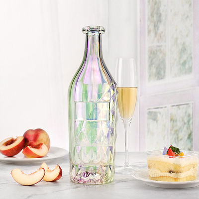 Роскошные винные бутылки в форме бриллиантов 700 мл/750 мл/1000 мл, вместимость для газированных напитков