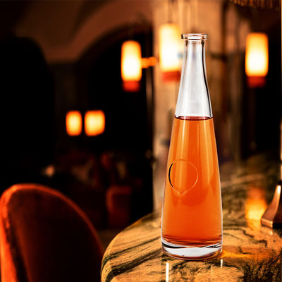 375 мл 500 мл 750 мл прозрачная стеклянная бутылка с гравировкой для виски декантер Вазообразное ликерное вино