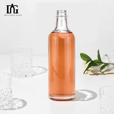 Приемлемая OEM/ODM 550ml Прозрачная бутылка с винной крышкой для бутылки с винным спиртом