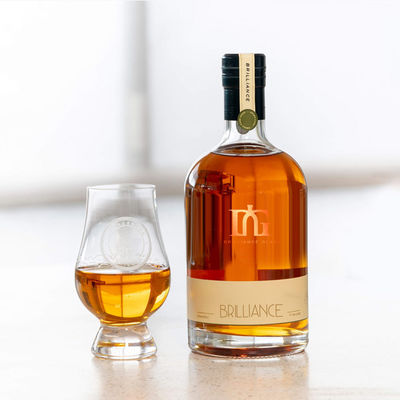 OEM/ODM Приемлемая бутылка с винтовой крышкой 350 мл бутылка с водкой из стекла