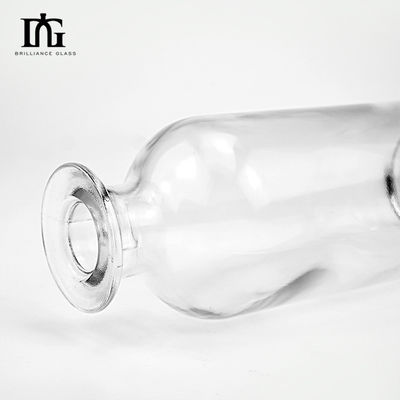 Напитки Вертикальная полоса Прозрачные стеклянные бутылки с пробками Идеальный подарок на день рождения