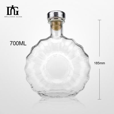 700 мл стеклянные бутылки для виски на заказ водки в других напитках Образец предоставляется бесплатно