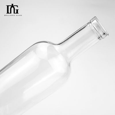 Стеклянный ошейник 700 мл бутылка для алкоголя идеально подходит для напитков