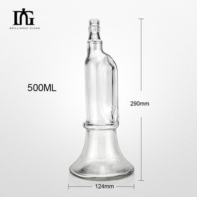 750 мл стеклянная бутылка для виски водки бренди джина Скрин-печать