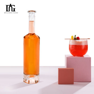 Базовый материал Стекло 750ml/700ml Спиртные напитки Вино бутылки для рома Виски Водка Джин Ликер