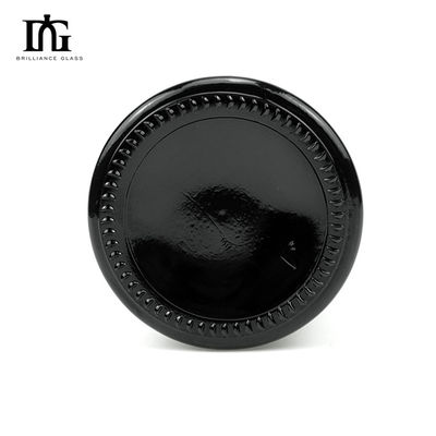 Тип уплотнения CORK Custom Screen Logo Printing Черное стекло 500 мл 750 мл Бутылка шампанского