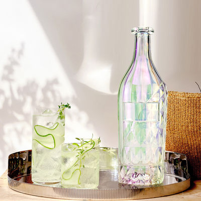 Роскошные винные бутылки в форме бриллиантов 700 мл/750 мл/1000 мл, вместимость для газированных напитков