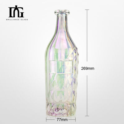 Роскошные винные бутылки в форме бриллиантов 700 мл/750 мл/1000 мл, вместимость для газированных напитков