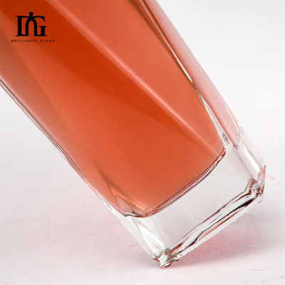 Бутылка из 700 мл по заказу в квадратной форме для виски, водки и текилы