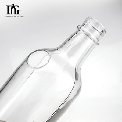 Приемлемая OEM/ODM 550ml Прозрачная бутылка с винной крышкой для бутылки с винным спиртом