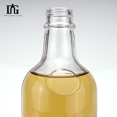 Приемлемая OEM/ODM 550ml Прозрачная бутылка с винной крышкой для бутылки с винным спиртом