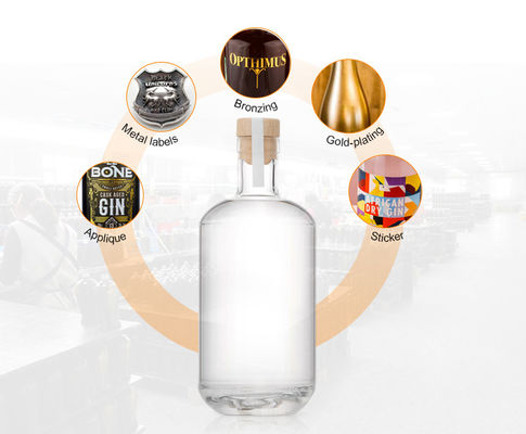 Другие напитки индивидуальная форма женского тела 600 мл ром водка виски стеклянная бутылка с OEM / ODM