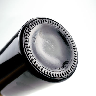 Прозрачная большая бутылка из стекла на заказ роскошные черные напитки пробки гравировка джин виски водка 500 мл 1,75 л