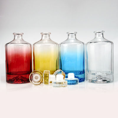 Чистое пустое стекло Валькано Дно Водка Джин Ром Текила Виски Бренди Спирт Бутылка 500 мл 750 мл