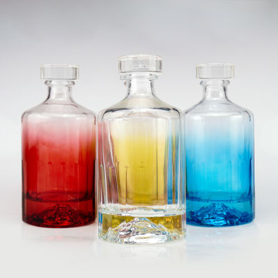 Чистое пустое стекло Валькано Дно Водка Джин Ром Текила Виски Бренди Спирт Бутылка 500 мл 750 мл