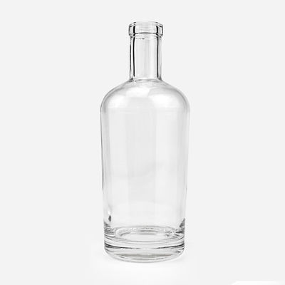 700 ml 750 ml 1000 ml Стеклянная бутылка круглой формы для напитков