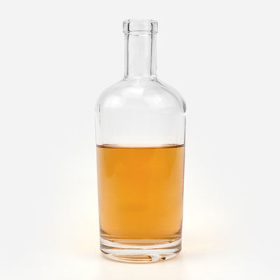 700 ml 750 ml 1000 ml Стеклянная бутылка круглой формы для напитков