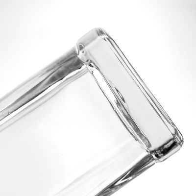 Приемлемый логотип клиента Стеклянная бутылка спиртового рома 500 мл 750 мл Скрубная крышка Тип уплотнения