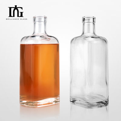 Фантастическая 700 мл стеклянная бутылка для водки и текилы классические алкогольные бутылки