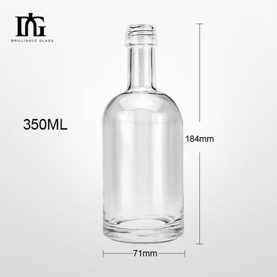 Стеклянные бутылки спиртного водки бутылка спиртного 350 мл 700 мл 750 мл скандинавский прозрачный