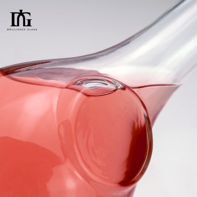 Логотип Стеклянная бутылка с пробкой на 1000 мл 1500 мл Сок Вино Спиртное Ликер Виски Водка