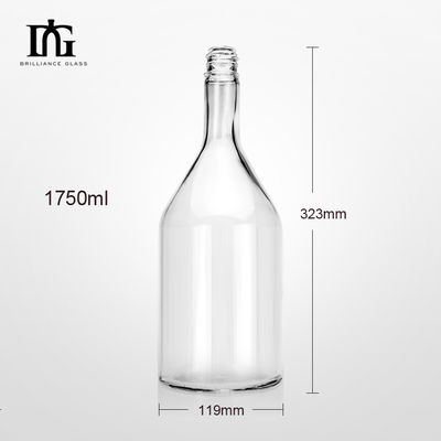 Стеклянная бутылка на заказ для виски Juniper Vodka 750ml 1000ml 1750ml
