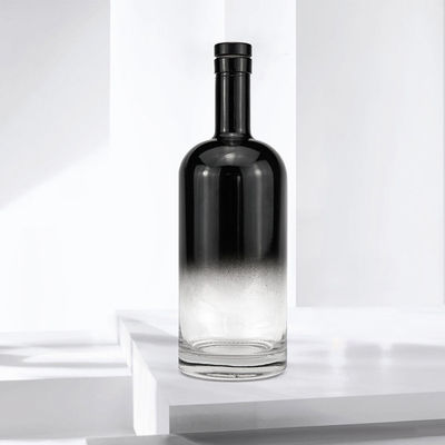 Окраска Поверхностная обработка 700 мл Стеклянная бутылка для водки Виски Джин Тип уплотнения CORK