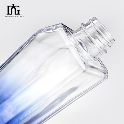 330ml/500ml/700ml/750ml Квадратная прозрачная стеклянная бутылка для газированных напитков