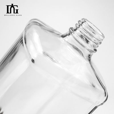 200 мл 50 мл 100 мл напиток винтовая крышка гравировка стеклянная бутылка с алюминиевым винтовой крышкой