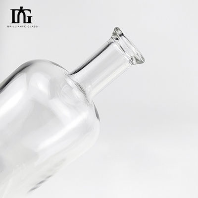 Стеклянная бутылка с пробковой крышкой, уникальная конструкция вулкана, дно 500 мл / 700 мл / 750 мл