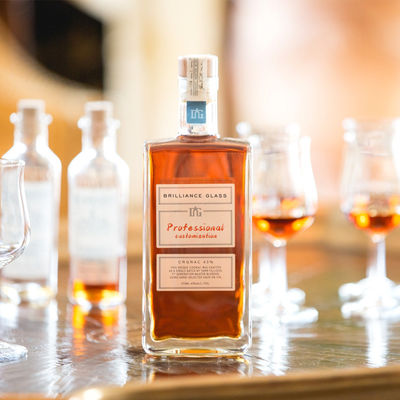 Беспроницаемая крышка 500 мл стеклянная бутылка виски для электромагнитного покрытия и гравировки