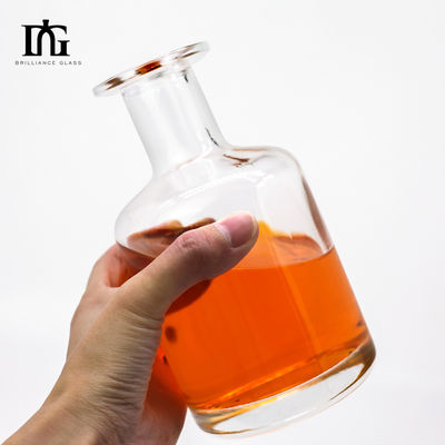 Специальное маркировка 700 мл стеклянная бутылка для виски Вина Ликер Клинт Стекло Круглой формы