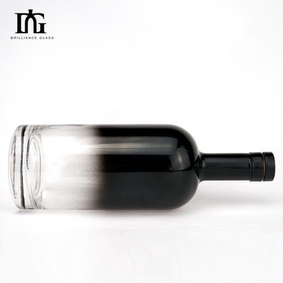 Стеклянный ошейник 500ml 700ml 750ml Водка Бутылки для алкоголя и напитков