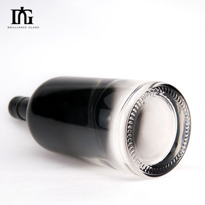 Стеклянный ошейник 500ml 700ml 750ml Водка Бутылки для алкоголя и напитков
