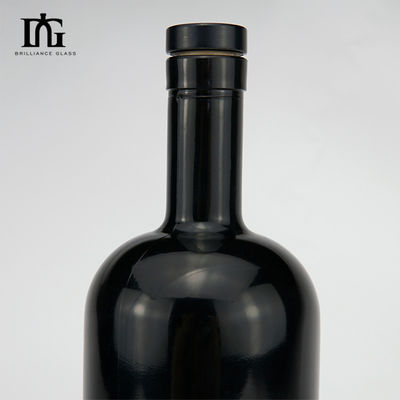 Стеклянный ошейник 500ml 700ml 750ml Водка Бутылки для алкоголя и напитков