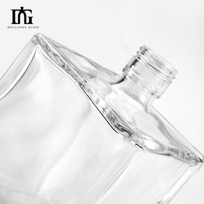 Приемлемый логотип клиента Стеклянная бутылка для водки Виски Ликер 500 мл 700 мл 1000 мл