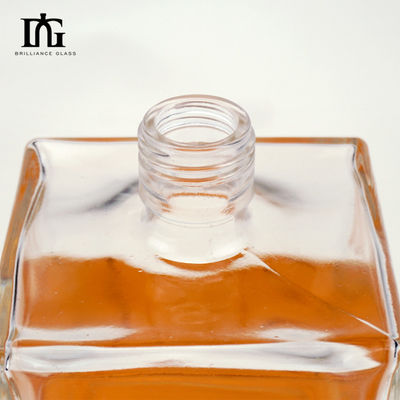 Приемлемый логотип клиента Стеклянная бутылка для водки Виски Ликер 500 мл 700 мл 1000 мл