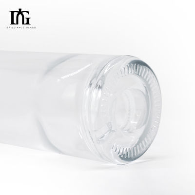 Экранная печать и горячее штампование Стеклянная бутылка с вином для индивидуальной упаковки