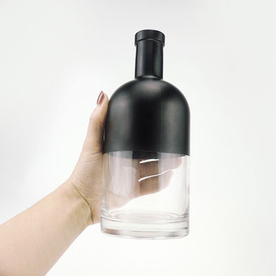 Стеклянные бутылки для водки, джина, виски, спиртного вина, бутылки для напитков 750 мл