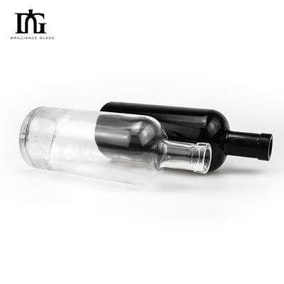Уникальный дизайн текилы 700 мл 1000 мл матово-черное оливковое масло стеклянные бутылки с пробкой