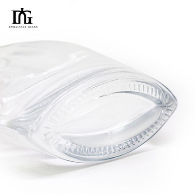 Промышленные напитки на заказ Пустая стеклянная бутылка для виски Водка Ликер 500-750 мл