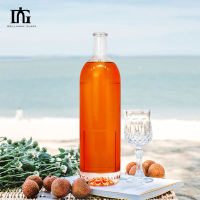 Материал корпуса Стеклянная бутылка для виски ром джин 500 мл 700 мл Бутылки для спиртных напитков