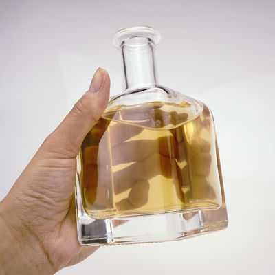 Настроение для бутылок виски из квадратного стекла по заказу 5CL 500ML 750ML Флакон с замороженной основой