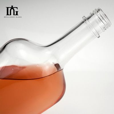 Бутылка Стеклянный Ликер Вино Водка Текила Джин Бутылка С Запечатанной Корковой Крышкой Для Любителей Соды