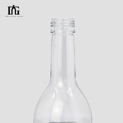 375Ml 500Ml 750Ml Чистая пустая бутылка для индивидуальных классических спиртных напитков
