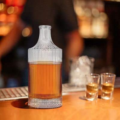 Базовый материал Стеклянная бутылка для шампанского 700 мл 750 мл Brilliance Gin Rum Whiskey Vodka