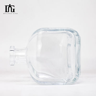 Чистая черно-белая текила ликёр стеклянная бутылка для напитков 100 мл 200 мл 375 мл 500 мл 750 мл