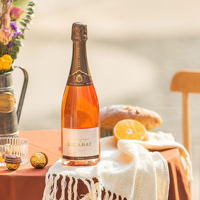 500 мл 750 мл пустая золотая бутылка для шампанского Электропластированные золотые спиртные напитки Джин Ликерное стекло