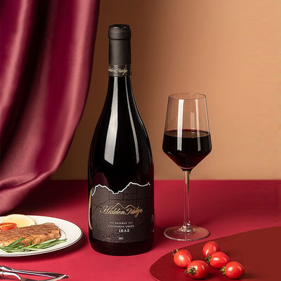 500 мл 750 мл пустая золотая бутылка для шампанского Электропластированные золотые спиртные напитки Джин Ликерное стекло